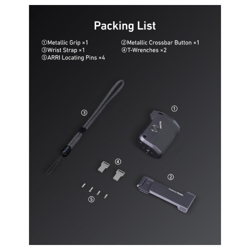 TELESIN Street Grip Kit For GoPro Hero 9-13