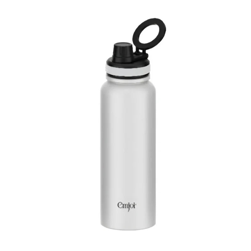 Emjoi MagSafe Stainless Steel Sport Bottle - 900ml / White