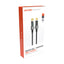 Porodo Braided Cable with PD Display - 60W / USB-C / 1.2 Meter / Black