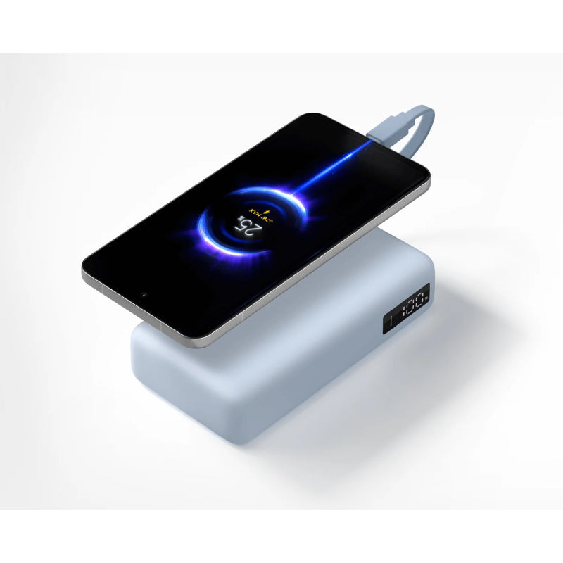 Xiaomi Power Bank with Integrated Cable - 67W / 20,000mAh / Ice Blue