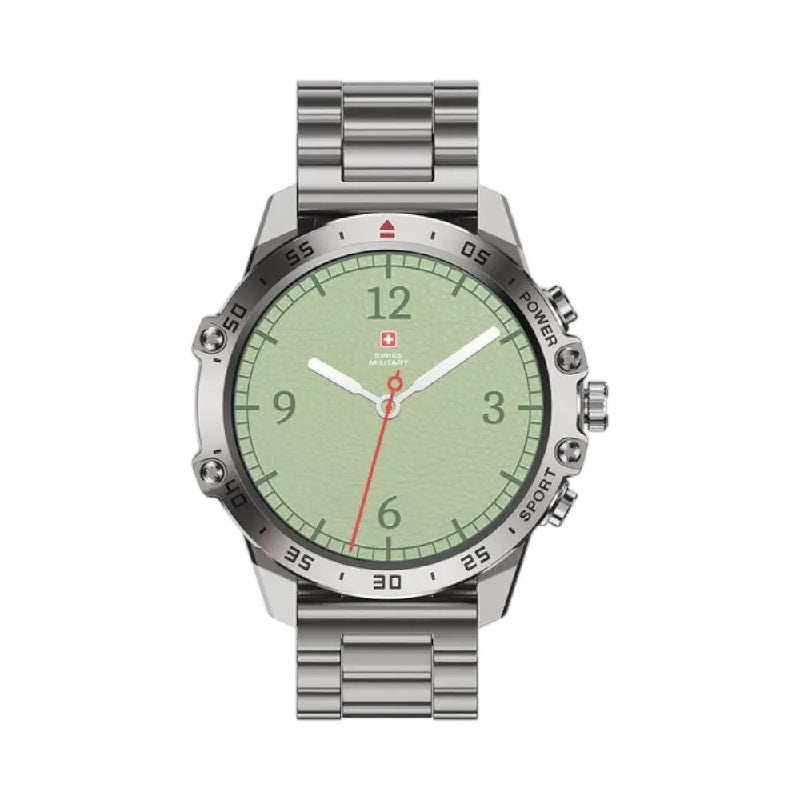 Swiss Military DOM 5 Smart Watch - 1.43’’ AMOLED / Silver Smart Watches