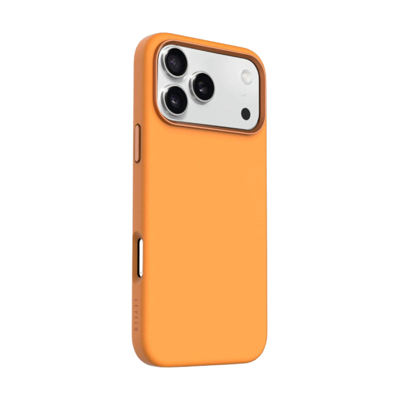 Levelo Iris MagSafe Liquid Silicone Case For Apple iPhone 17 Pro Max - Orange Accessories > Mobiles & Tablets > Mobiles