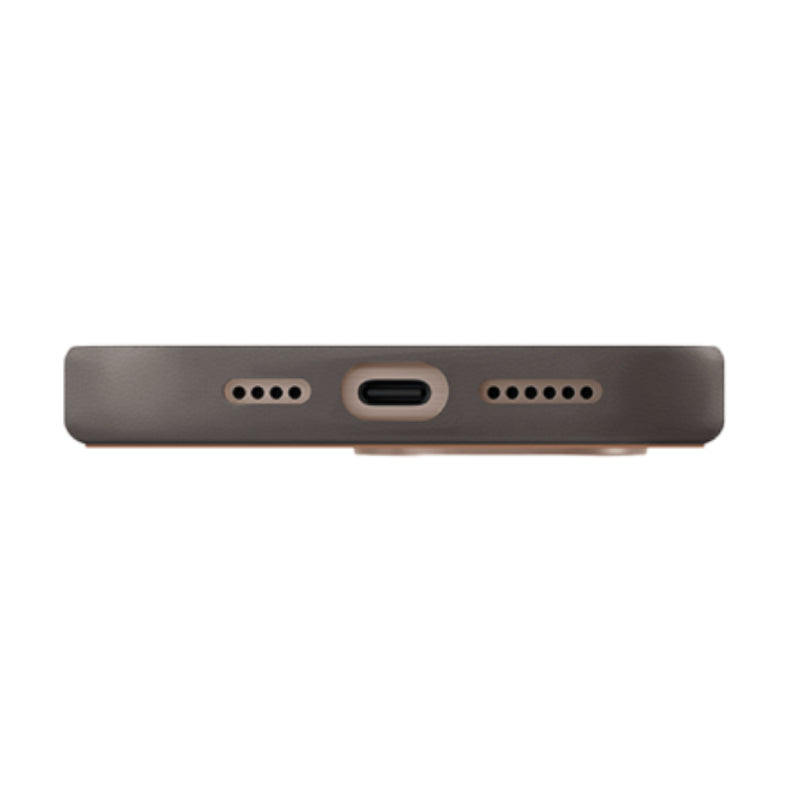 UNIQ Hybrid Lyden DS Magclick Charging Case For Apple iPhone 16 Pro - Natural/Flint Grey