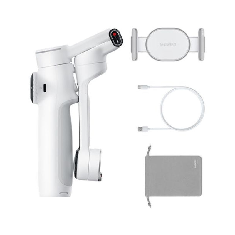 Insta360 Flow 2 Pro AI Tracking Stabilizer - White