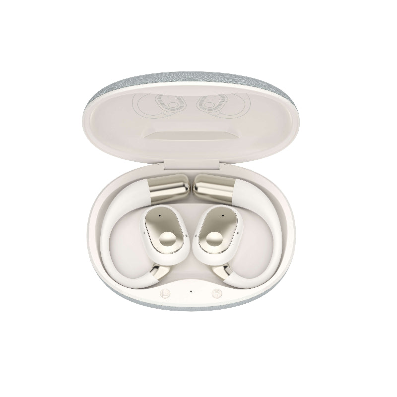 LDNIO T11 Wireless Stereo Earbuds - Over-Ear / Bluetooth / Beige