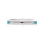 Uniq Hybrid Combat Active Magclick Charging Case For Apple iPhone 17 Pro - Frost Clear/Turquoise