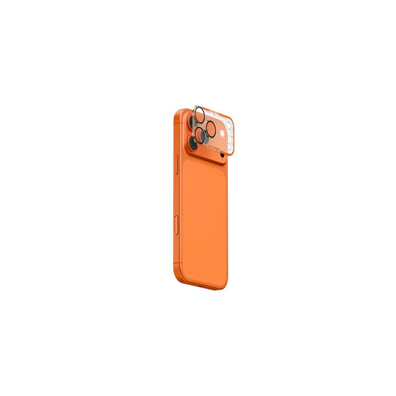 SkinArma Magma Full Matte Camera Lens Protector for Apple iPhone 17 Pro - Orange