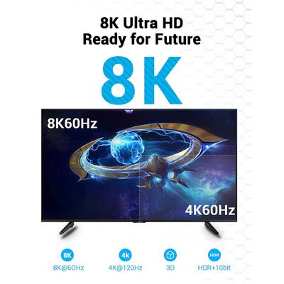 Vention HDMI-C Male to HDMI-A Male Cable - 4K / 2 Meter / Black