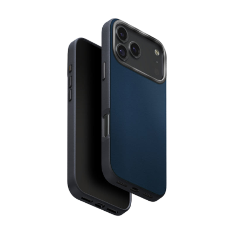 UNIQ Hybrid Lyden DS Magclick Charging Case for Apple iPhone 17 Pro Max - Steel Blue/Charcoal