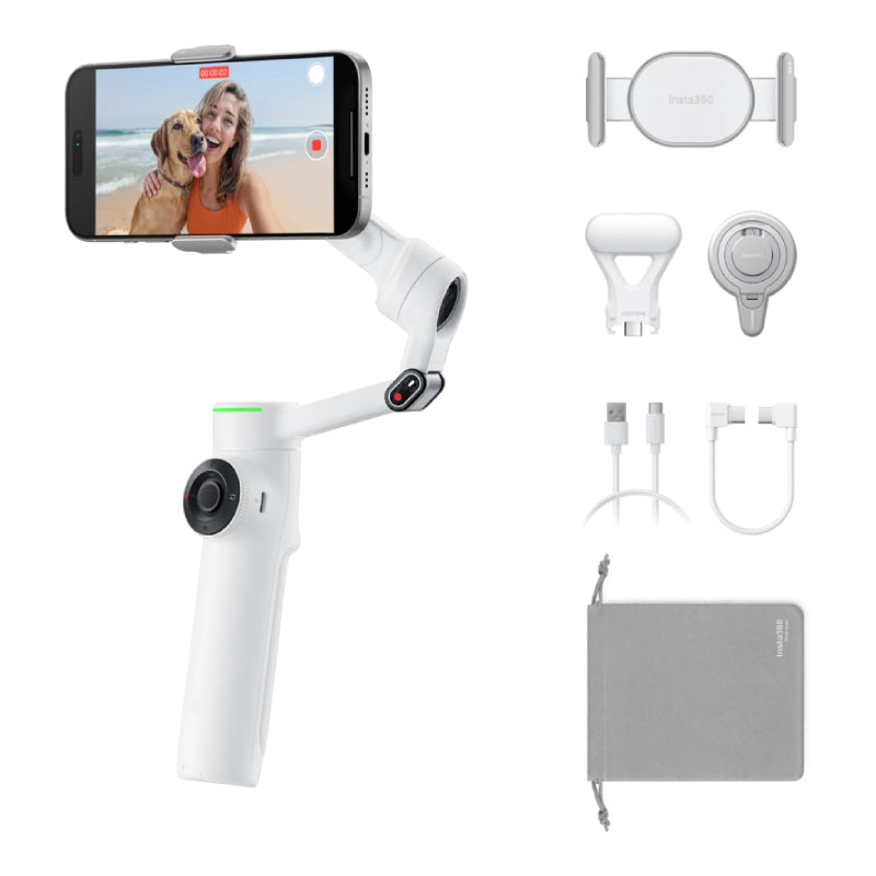Insta360 Flow 2 Pro Creator Bundle - Summit White