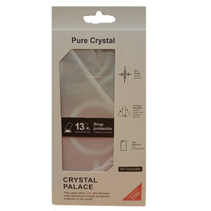 Crystal Palace MagSafe Clear Case - Apple iPhone 16 Pro / Clear Accessories > Mobiles & Tablets > Mobiles > Covers &