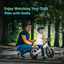 Porodo Lifestyle Electric Kid's Bike Joy Cruiser - 2600mAh / 165 RPM / White