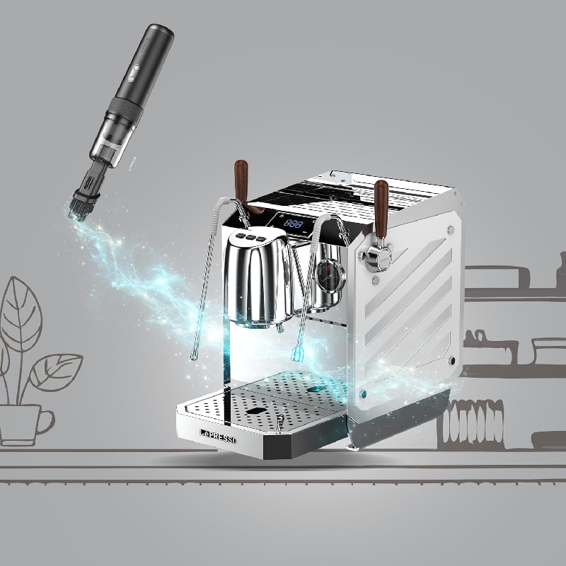 LePresso Espressovac Portable Vacuum Cleaner - Black