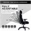 Andaseat Luna PRO Series Gaming Chair with Footrest - Black