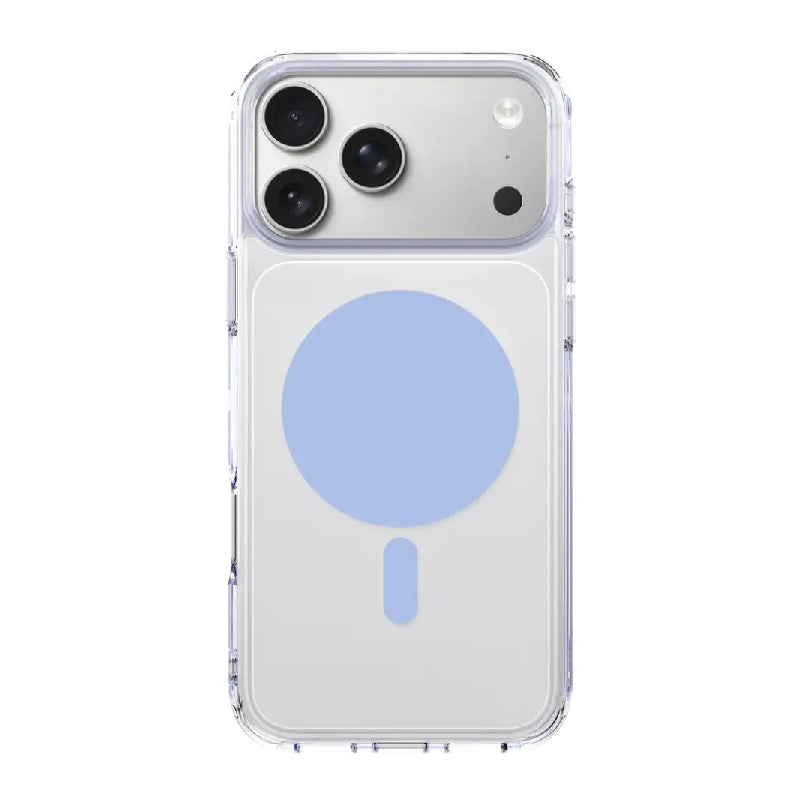Levelo Clara Pro MagSafe Case For Apple iPhone 18 Pro / Apple iPhone 17 Pro - Light Blue