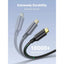 كابل يو جرين من USB 3.0 Type-A ذكر إلى Micro USB 3.0 ذكر - طول 0.5 متر / أسود