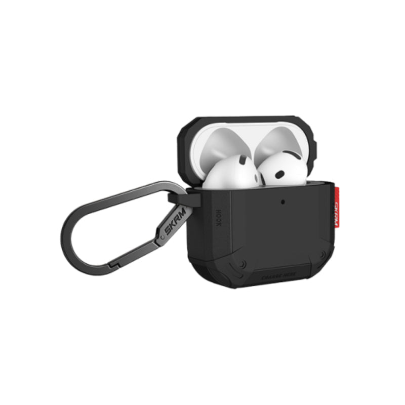 SKINARMA Mecha CE Case - Apple AirPods 4 / Black Accessories > Mobiles & Tablets > Offer Zone