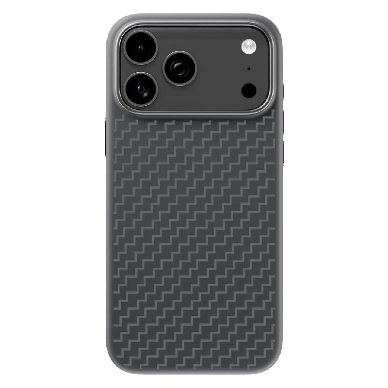 Levelo Fiora MagSafe Magnetic Silicone Case For Apple iPhone 18 Pro Max / Apple iPhone 17 Pro Max - Black