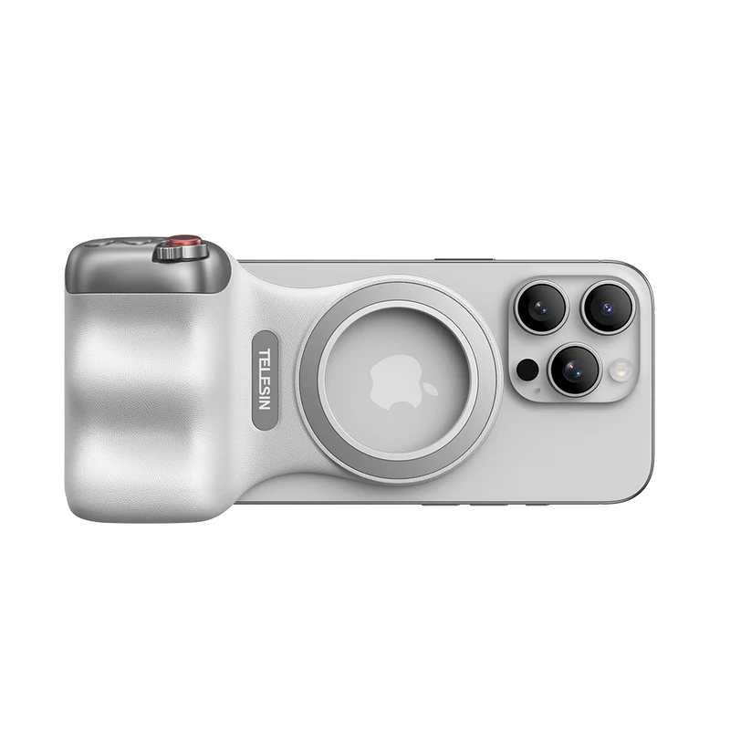 TELESIN Fun Shot Magnetic Grip - 130mAh / White