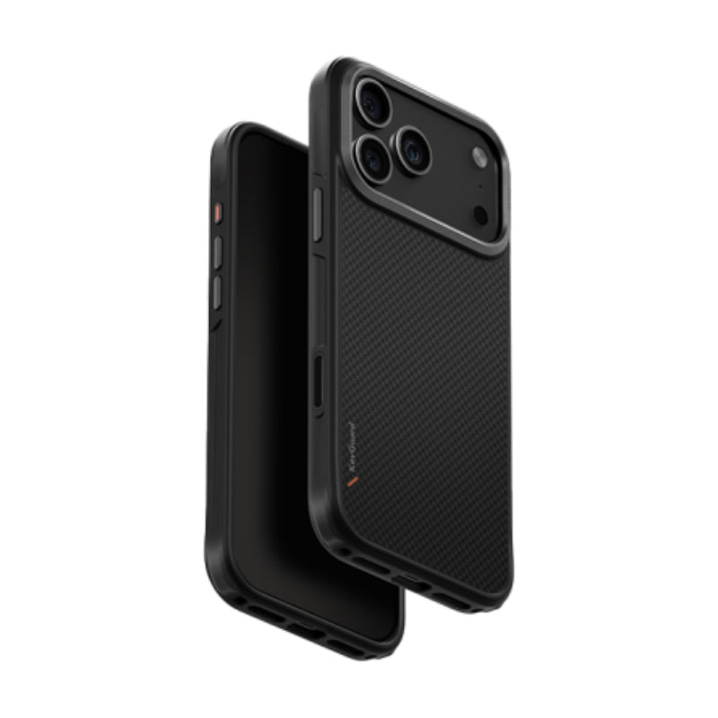 UNIQ Hybrid Keva Magclick Charging Case For Apple iPhone 17 Pro Max - Carbon Black