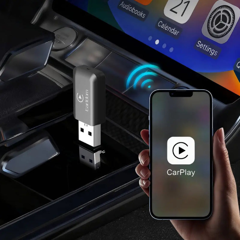 Earldom ET-CP05 Wired CarPlay Adapter - Black