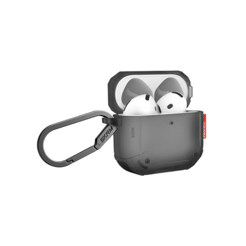 SKINARMA Mecha CE Case - Apple AirPods 4 / Smoke Accessories > Mobiles & Tablets > Offer Zone