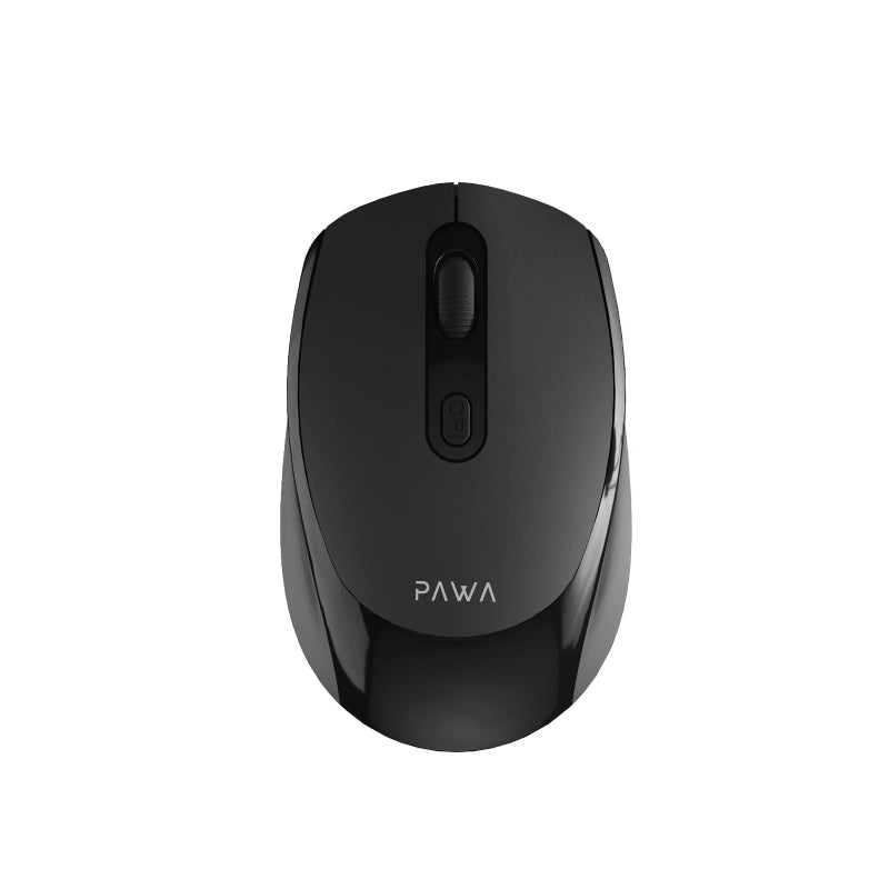 Pawa Wireless Mouse - 1600 DPI / Bluetooth / 2.4GHz / Black