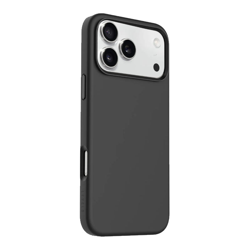 Levelo Iris MagSafe Liquid Silicone Case For Apple iPhone 17 Pro - Black Accessories > Mobiles & Tablets > Mobiles >
