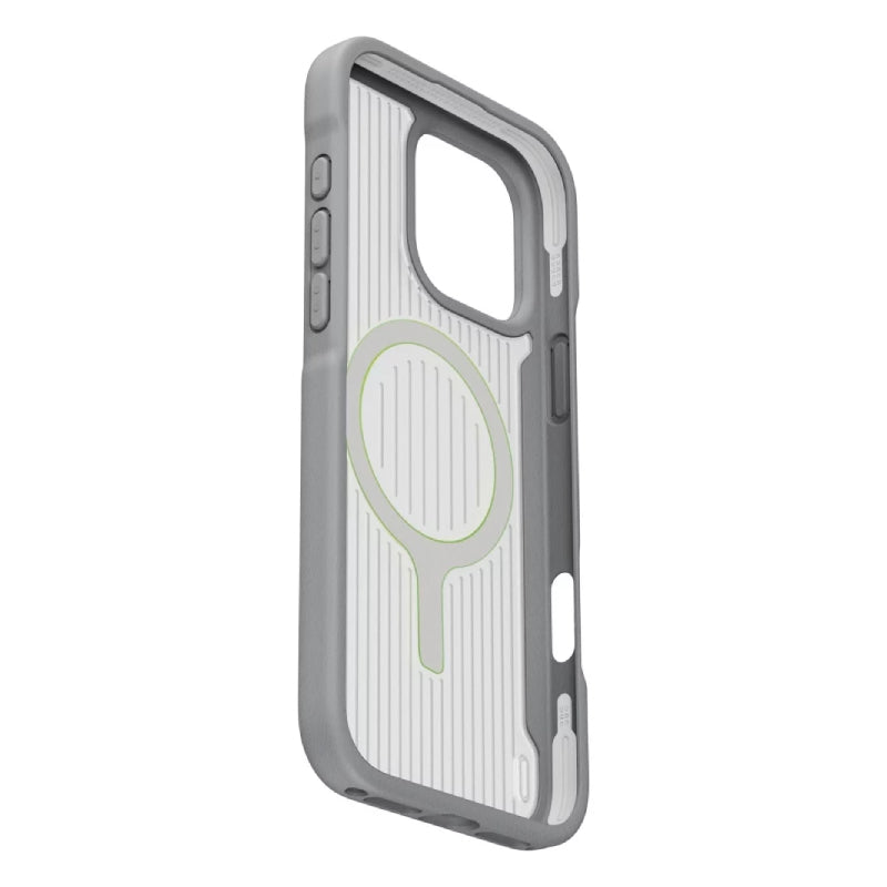 UNIQ Hybrid Combat Active Magclick Charging Case For Apple iPhone 16 Pro Max - Stone Grey