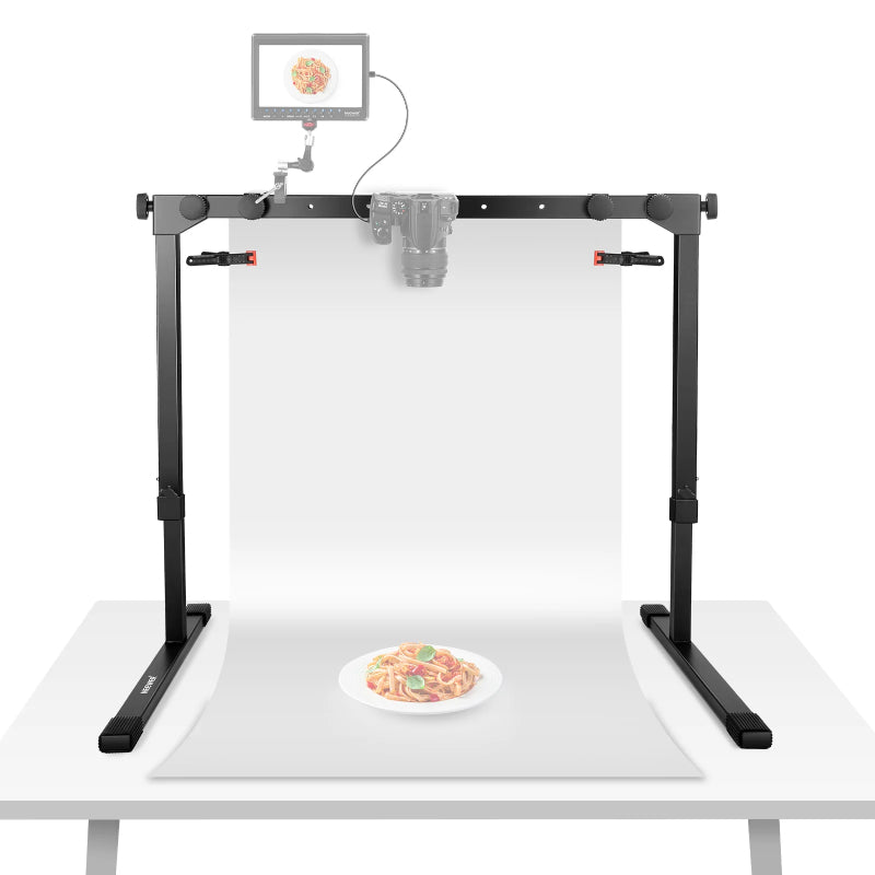 NEEWER ST200 Overhead Camera Mount Rig with Arca Type QR Plate - Black