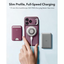 ESR Classic Hybrid Magnetic Case for Apple iPhone 18 Pro/17 Pro - Frosted Red