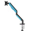 AndaSeat Stealth Pro II RGB A9X Single Monitor Arm - 17"-42" Inch / Black/Blue