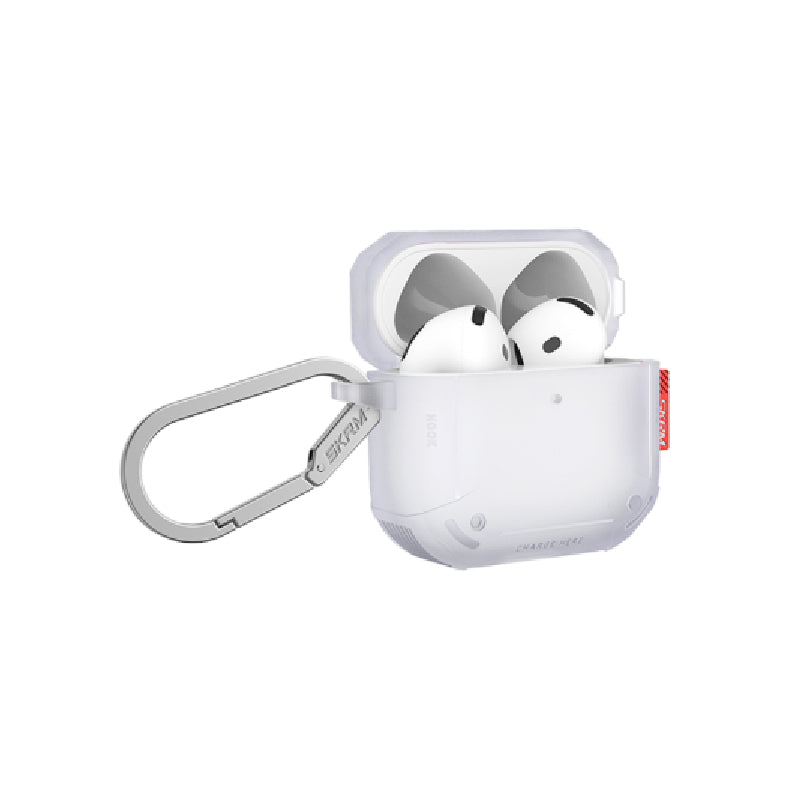 SKINARMA Mecha CE Case - Apple AirPods 4 / Frost Accessories > Mobiles & Tablets > Offer Zone