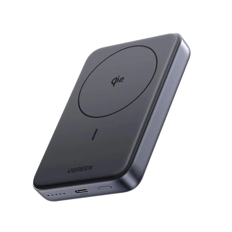 UGREEN Magnetic Wireless Qi2 Power Bank - 10000mAh / 30W / USB-C / Space Gray