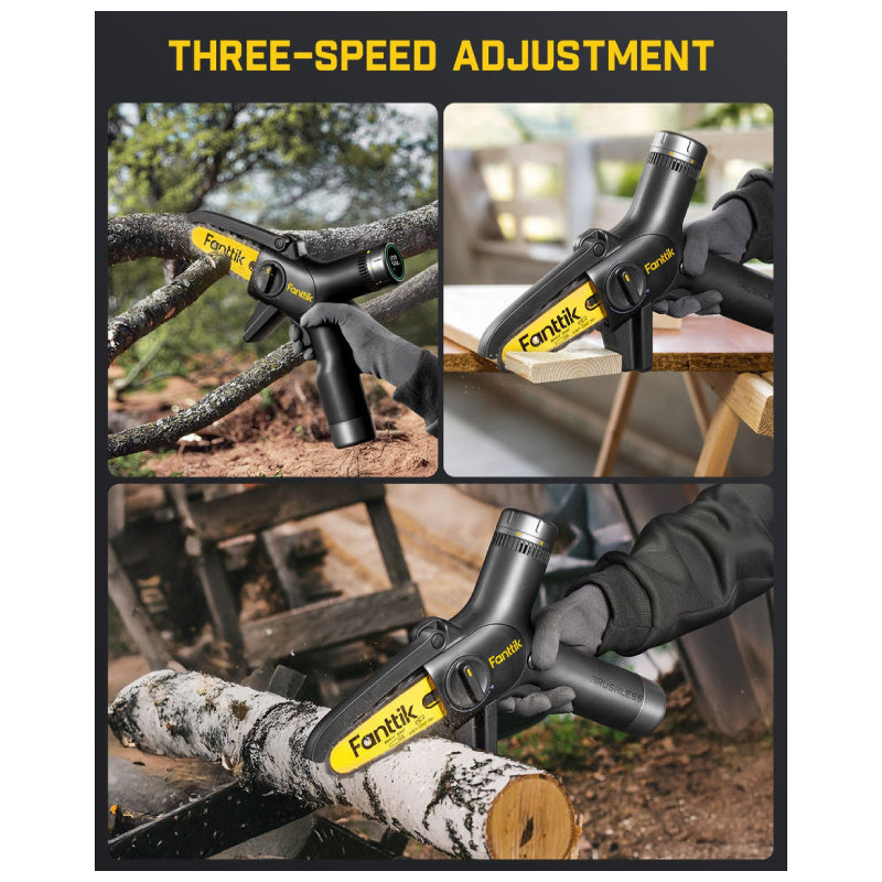 Fanttik W10 APEX Mini Chainsaw - Black