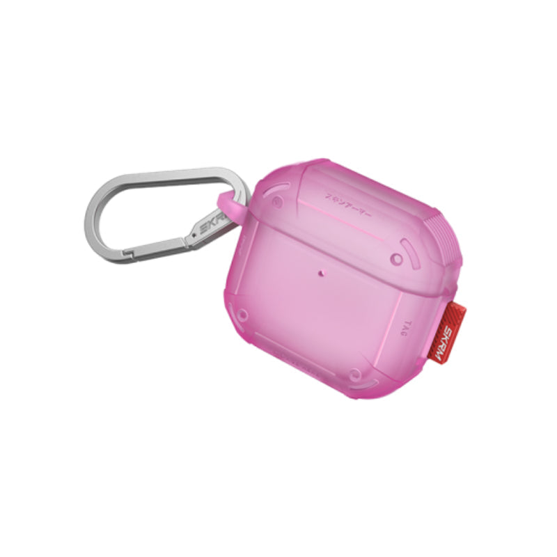 SKINARMA Mecha CE Case - Apple AirPods 4 / Fuchsia Accessories > Mobiles & Tablets > Offer Zone