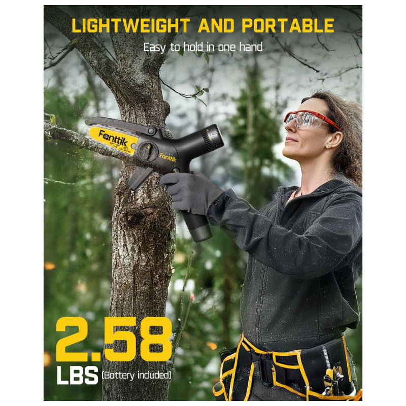 Fanttik W10 APEX Mini Chainsaw - Black