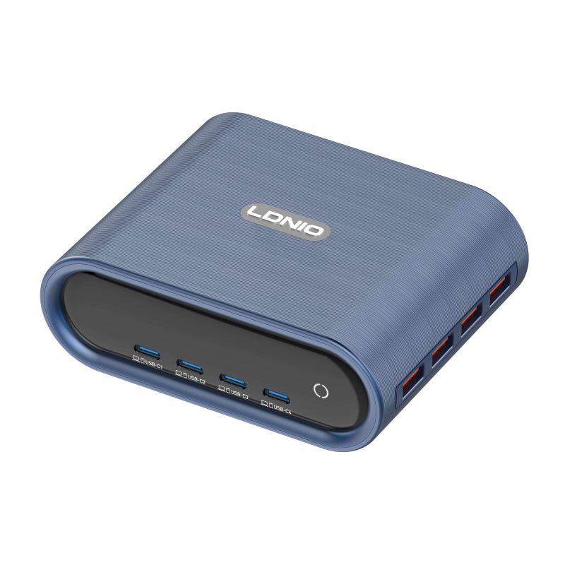 LDNIO GaN Super Fast Desktop Charger - 100W / USB-C / USB-A / Assorted