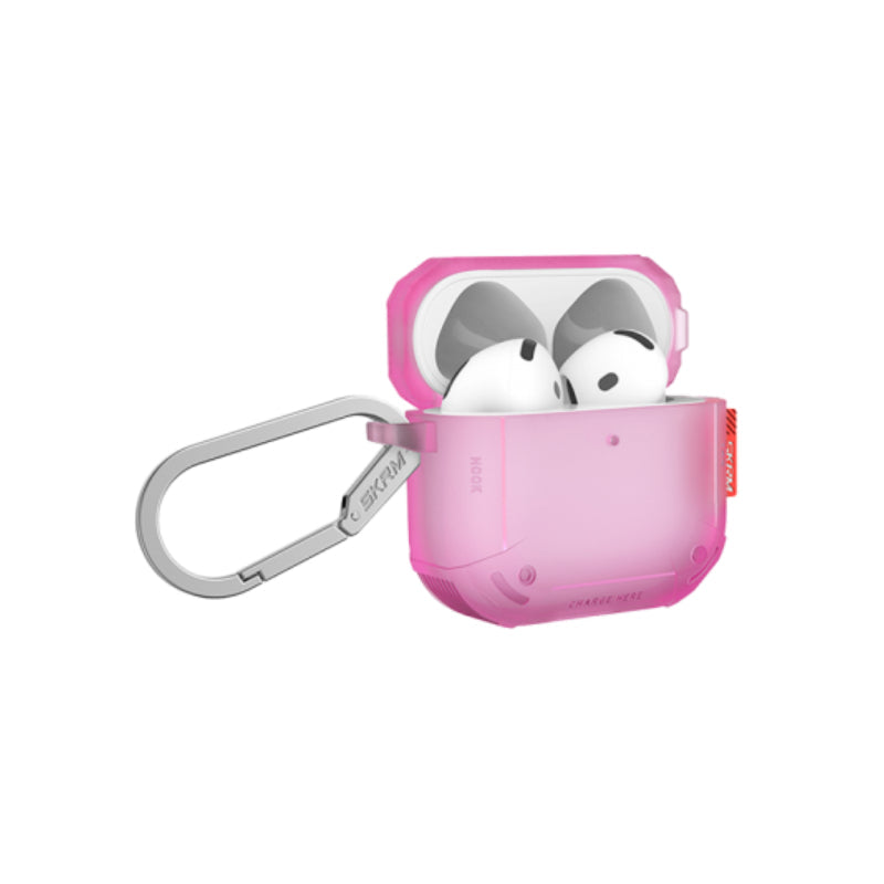 SKINARMA Mecha CE Case - Apple AirPods 4 / Fuchsia Accessories > Mobiles & Tablets > Offer Zone