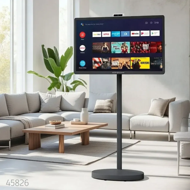 Powerology Banff Portable Smart Monitor - 32" / 38400mAh / Bluetooth / Gray