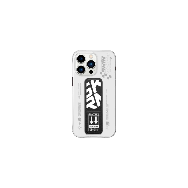 SKINARMA Apex Grip-Stand Case for Apple iPhone 15 Pro - Black