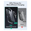 ESR Classic Hybrid Case with Stash Stand (HaloLock) Apple iPhone 16 Pro Max / Clear Accessories > Mobiles & Tablets >