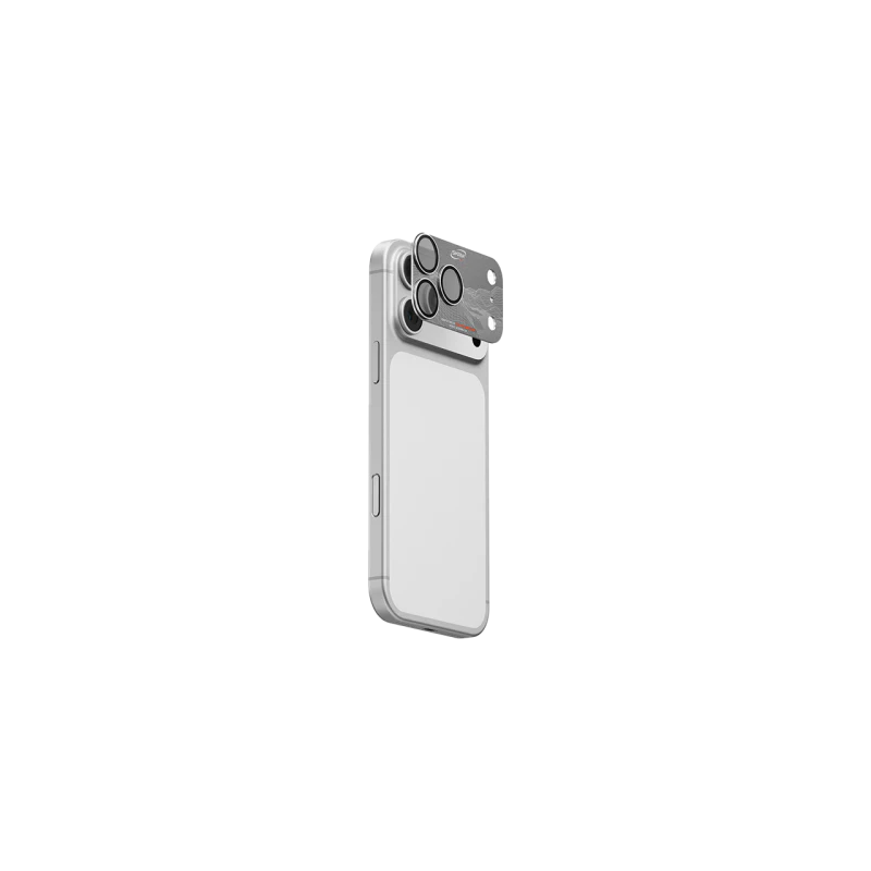 SkinArma Sonix Aluminium Camera Lens Protector for Apple iPhone 17 Pro - Silver