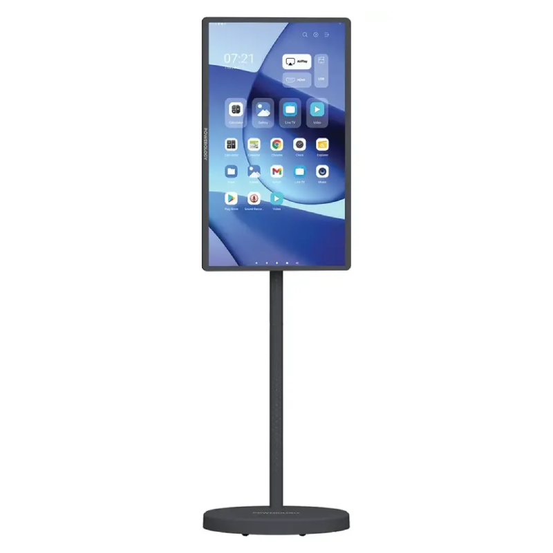 Powerology Banff Portable Smart Monitor - 32" / 38400mAh / Bluetooth / Gray