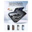 ESR Classic Hybrid Case with Stash Stand (HaloLock) Apple iPhone 16 Pro Max / Clear/Black Accessories > Mobiles &