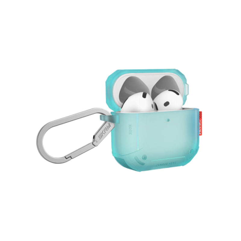 SKINARMA Mecha CE Case - Apple AirPods 4 / Teal Accessories > Mobiles & Tablets > Offer Zone