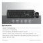 Pawa Wireless Keyboard & Mouse - 2.4GHz / Black