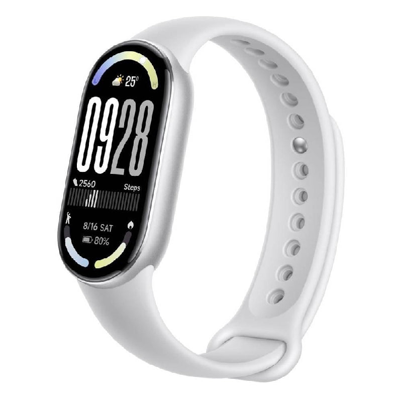 Xiaomi Smart Band 10 - 1.72’’ AMOLED / Bluetooth / Glacier Silver Smart Watches