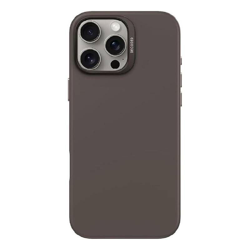 Decoded AntiMicrobial Silicone Case - Apple iPhone 16 Pro Max / Black Accessories > Mobiles & Tablets > Mobiles >