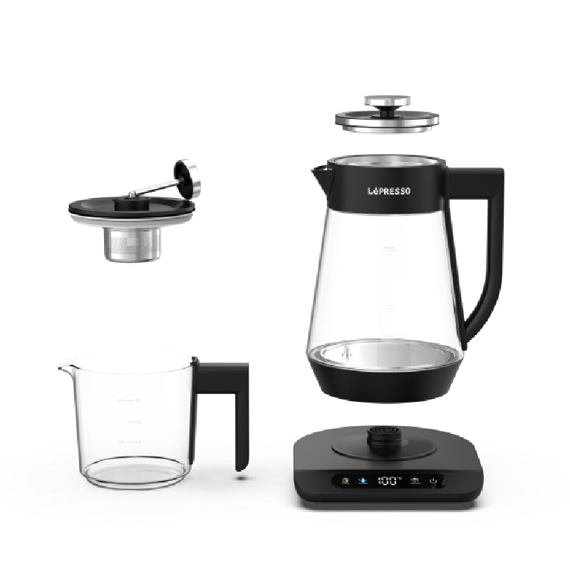 LePresso Brewlume Tea Brewer - 1.6L+0.8L / 1500W / Black